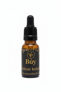 zelené koření-přírodní esenciální směsi z čistých esenciálních olejů