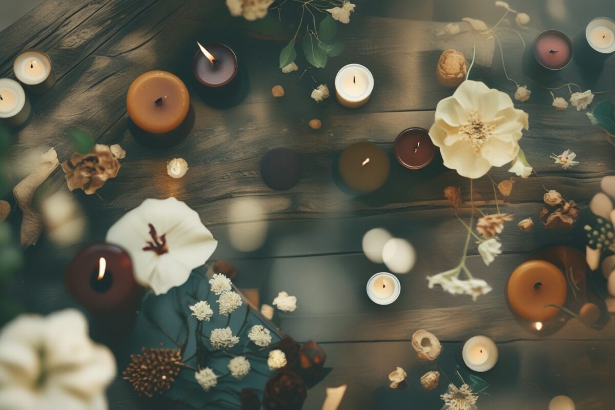 přírodní svíčky