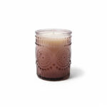 Srdce dřeva- přírodní svíčka z kokosového vosku v ozdobné skleničce