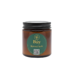 Kávový květ, přirodní svíčka z kokosového a palmového vosku ve skle s esenciálními oleji