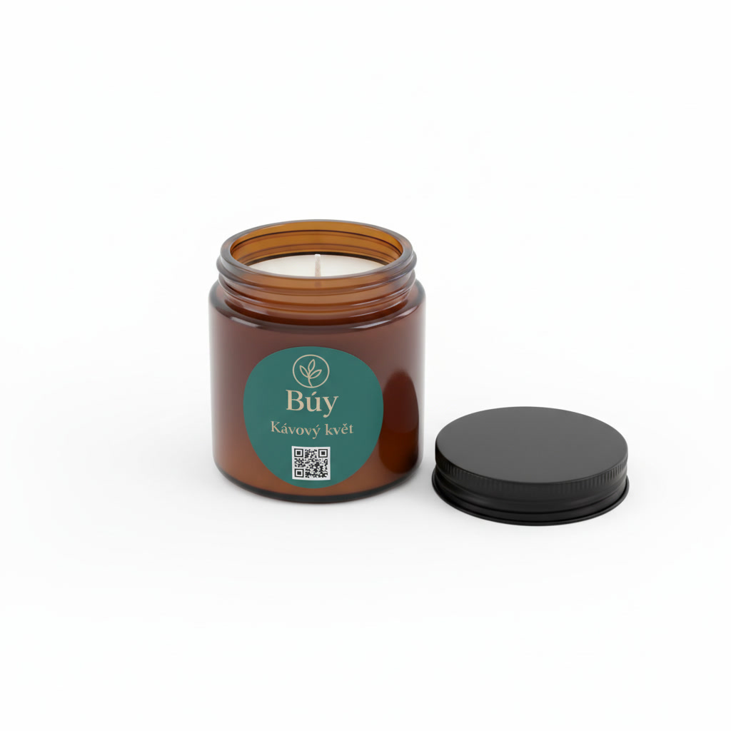 Kávový květ- kokosový vosk