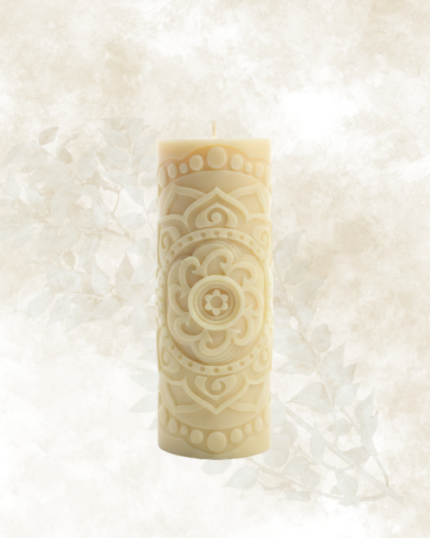 kokosová svíčka s vůní vanilky