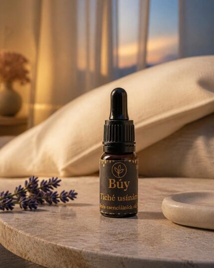 Esenciální směs do difuzéru Tiché usínání od Búy Aroma v produktové fotografii