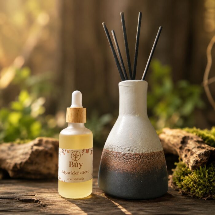 Mystické dřevo – reed difuzér - Obrázek 1
